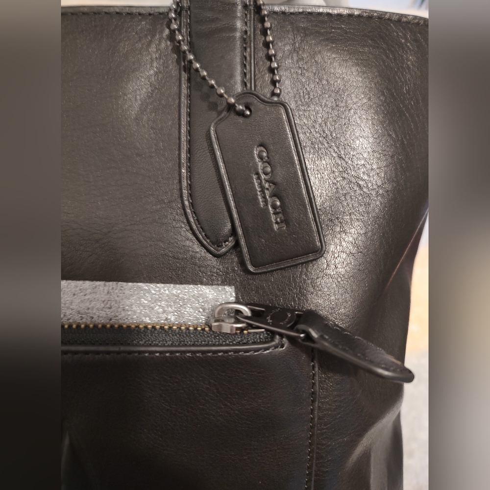 SOLD** Coach Metropolitan Soft Tote 25978 Black Leather NWT - Picture 12 of 12